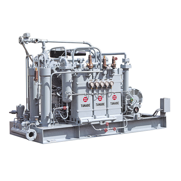 高圧コンプレッサ 水冷高圧3段圧縮機 SVHシリーズ